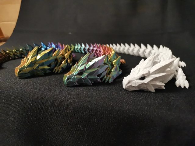 Rainbow Articulated Dragon